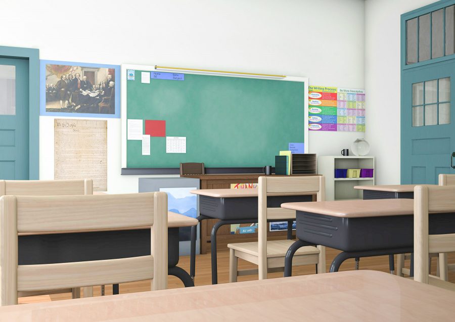 Raumbilder III Schulraum