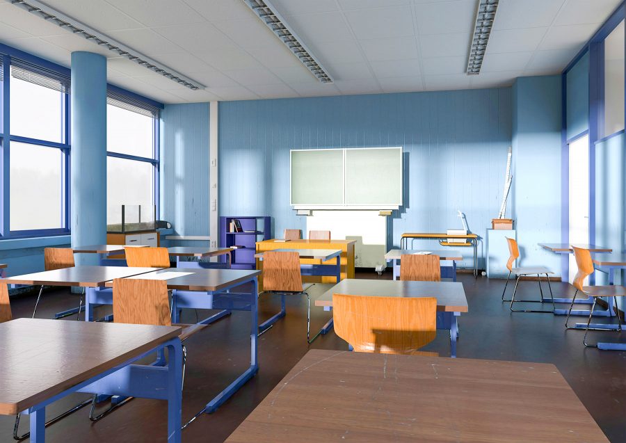 Raumbilder III Schulraum