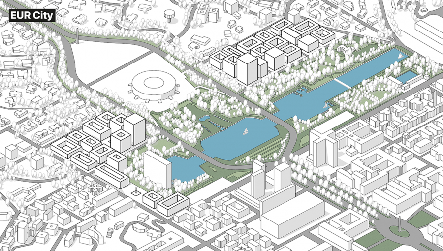 Rom EUR 2042+Entwicklung zwischen Erbe und Zukunft