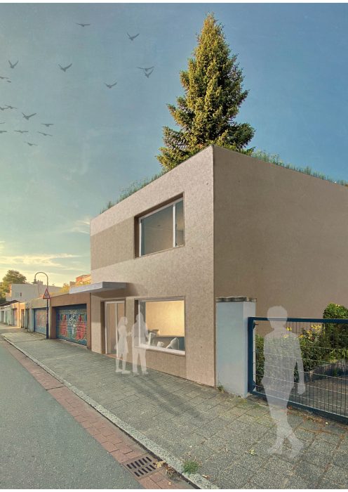 Atelier einer Porzellankeramikerin