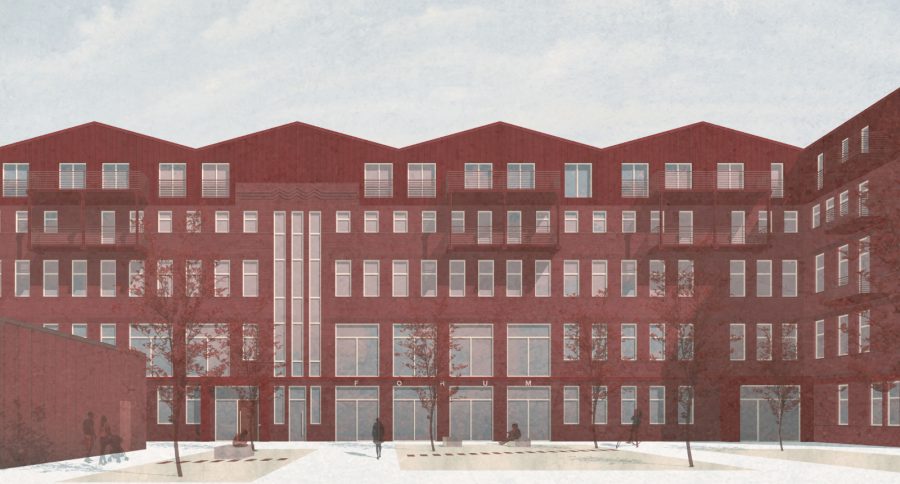 Kollektives Wohnen Hulsberg Re-Use-Konzept Prof.-Hess-Kinderklinik